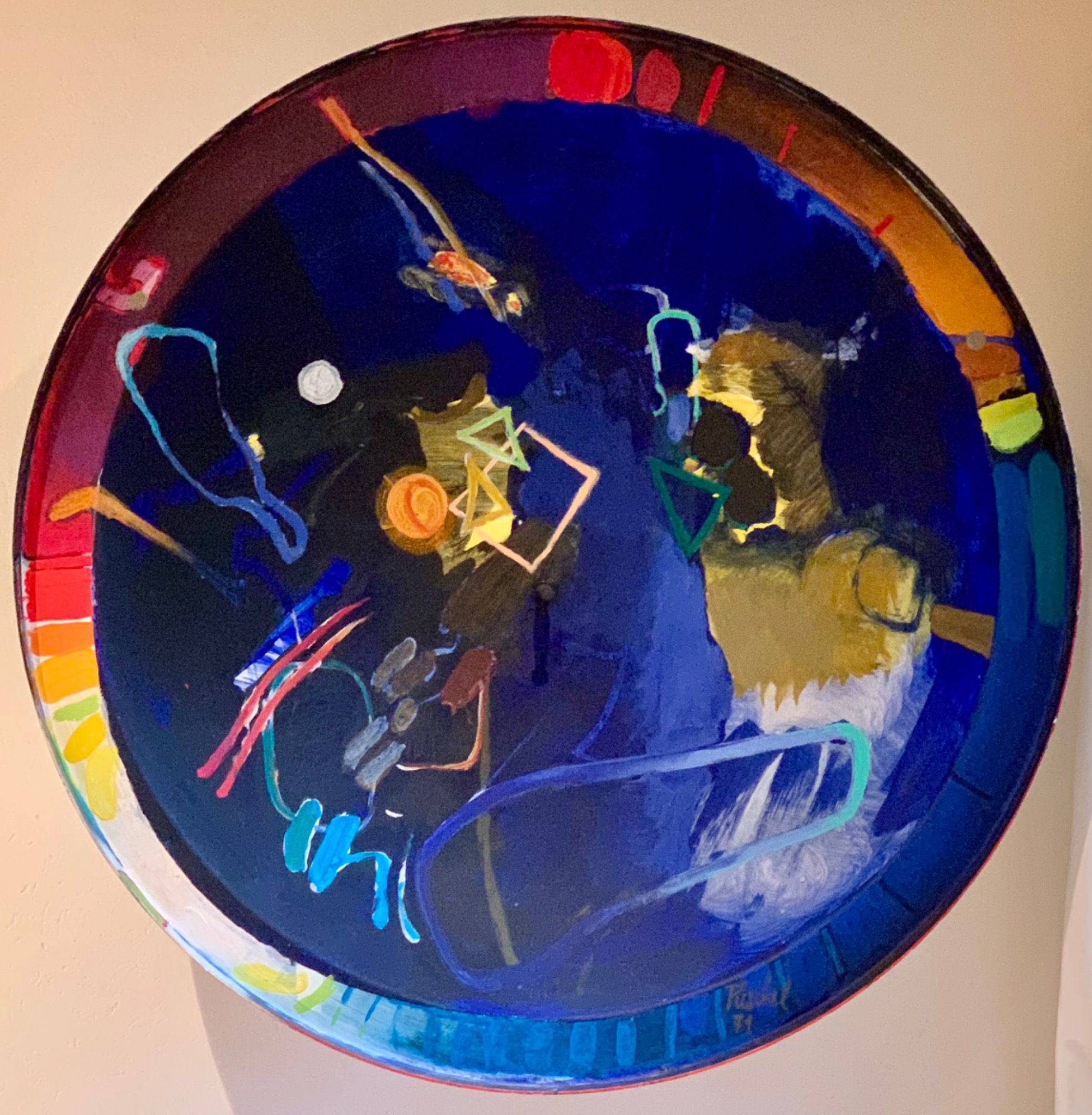 Sphärischer Schirm (Radialgeschwindigkeit), 1971, von Secondo Püschel