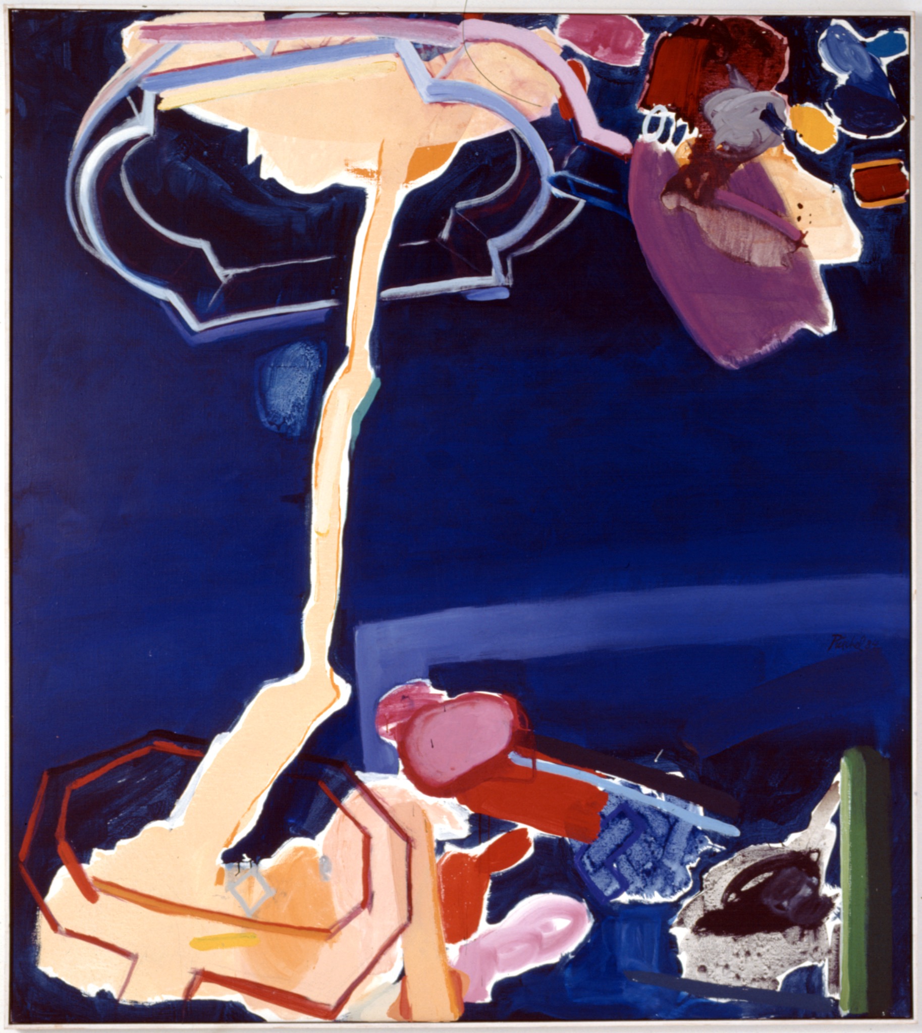 Überströmen(d), 1984, von Secondo Püschel