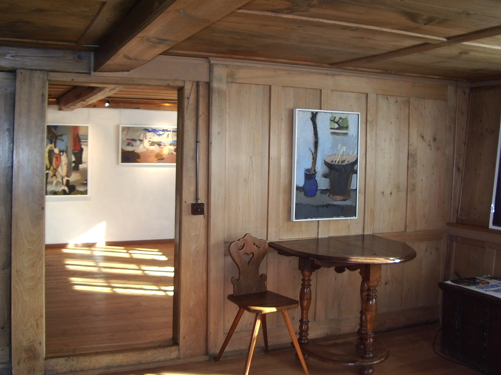 Ausstellung im Halterhaus, Fehraltorf, 2005 – frühe Werke aus den 1950er- und 1960er-Jahren